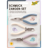 Artikelbild 1 für folia Zangen-Set Schmuckzangen 23005, Länge: 11,4 cm, 3-tlg., 1 Set, Artikelnummer 130706