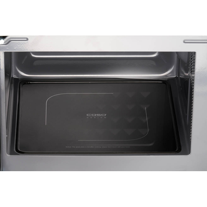 Artikelbild 5 für caso® M 20 Ceramic Gourmet Mikrowelle 700 W silber, Artikelnummer 493037
