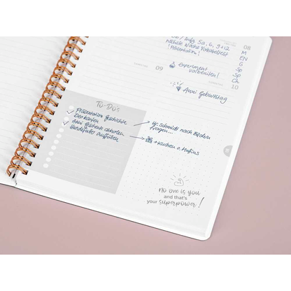 Artikelbild 5 für BRUNNEN Schülerkalender Shadow 2026/2027 mehrfarbig: grün, gold, 1 St., Artikelnummer 805048