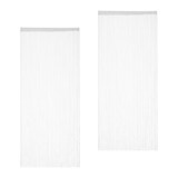 Artikelbild 1 für relaxdays Fadenvorhang weiß 90,0 x 245,0 cm, Artikelnummer 523393