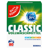 Artikelbild 1 für GUT&GÜNSTIG CLASSIC Waschmittel Pulver, 5,2 kg, Artikelnummer 989952