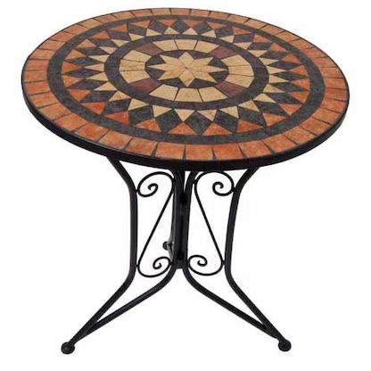 Artikelbild 3 für Garden Pleasure Sitzgruppe PULAR, schwarz Keramik, Metall, 3-teilig, Artikelnummer 310379