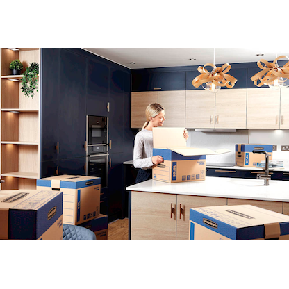 Artikelbild 11 für Bankers Box Umzugskartons SmoothMove FastFold 42,9 x 32,7 x 31,0 cm, 5 St., Artikelnummer 539033