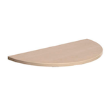Artikelbild 1 für SODEMATUB Verbindungsplatte ahorn, halbrund 80,0 x 40,0 x 1,9 cm, Artikelnummer 493023