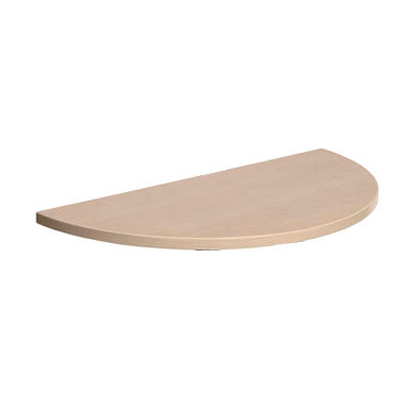 Artikelbild für SODEMATUB Verbindungsplatte ahorn, halbrund 80,0 x 40,0 x 1,9 cm, Artikelnummer 493023