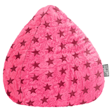 Artikelbild 1 für SITTING POINT Fluffy Stars XL Sitzsack pink, Artikelnummer 589028