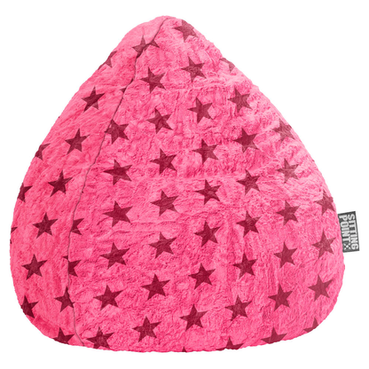 Artikelbild für SITTING POINT Fluffy Stars XL Sitzsack pink, Artikelnummer 589028