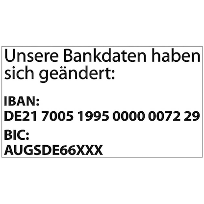 Artikelbild 4 für trodat Textstempel, individualisierbar 5208 selbstfärbend schwarz Logo möglich, 1 St. - Direkt online personalisieren, Artikelnummer 640249