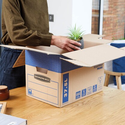 Artikelbild 12 für Bankers Box Umzugskartons SmoothMove FastFold 42,9 x 32,7 x 31,0 cm, 5 St., Artikelnummer 539033