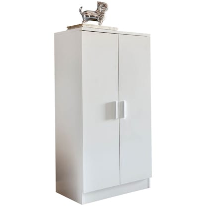 Artikelbild für WOHNLING Schuhschrank, WL5.269 weiß 6 Fachböden 55,0 x 35,0 x 108,0 cm, Artikelnummer 906414