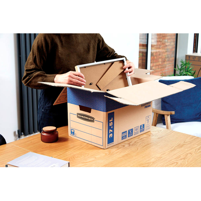 Artikelbild 13 für Bankers Box Umzugskartons SmoothMove FastFold 42,9 x 32,7 x 31,0 cm, 5 St., Artikelnummer 539033