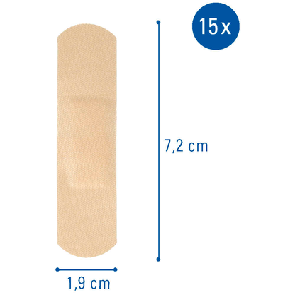 Artikelbild 8 für FIRST AID ONLY® Pflaster Industrie/Handel P-10023 beige, weiß 13,2 x 20,78 cm, 100 St., Artikelnummer 314391