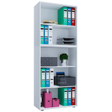 Artikelbild 1 für VCM my office Aktenregal Lona XXL weiß 70,0 x 37,0 x 183,0 cm, 1 St., Artikelnummer 857169