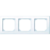 Artikelbild 1 für MERTEN 3-fach Steckdosenrahmen weiß 22,3 x 8,1 cm, 1 St., Artikelnummer 176398