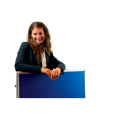 Artikelbild 13 für FRANKEN Moderationswand PRO 120,0 x 150,0 cm blau, Artikelnummer 670806