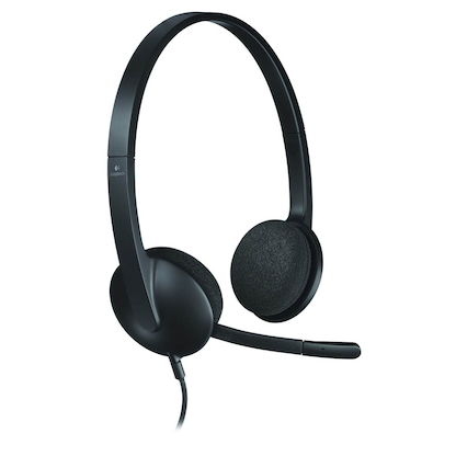 Artikelbild für Logitech H340 USB-Headset schwarz, Artikelnummer 486528