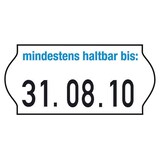 Artikelbild 1 für METO Preisetiketten weiß permanent 26,0 x 12,0 mm, 18 Rollen, Artikelnummer 225177