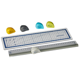 Artikelbild 1 für artoz Schneidelineal 7-teilig 32,0 cm, glasklar, Artikelnummer 959577