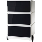 Artikelbild 1 für PAPERFLOW easyBox Rollcontainer weiß, schwarz 4 Auszüge 39,0 x 43,6 x 64,2 cm, Artikelnummer 170771