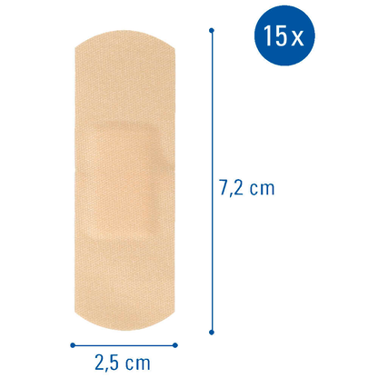 Artikelbild 9 für FIRST AID ONLY® Pflaster Industrie/Handel P-10023 beige, weiß 13,2 x 20,78 cm, 100 St., Artikelnummer 314391