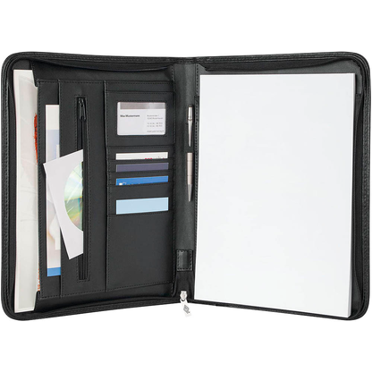 Artikelbild 3 für WEDO Konferenzmappe ELEGANCE Lederimitat DIN A4 schwarz, Artikelnummer 186052
