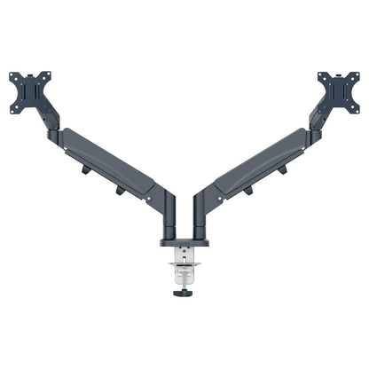 Artikelbild 3 für LEITZ Monitor-Halterung Ergo 65370089 dunkelgrau für 2 Monitore, Tischklemme, Artikelnummer 103727