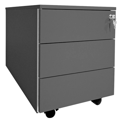 Artikelbild für Kerkmann Prime Rollcontainer anthrazit 3 Auszüge 42,0 x 80,0 x 54,0 cm, Artikelnummer 120989