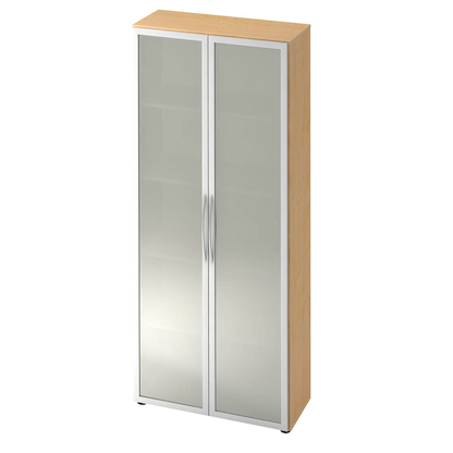 Artikelbild für HAMMERBACHER Altus Vitrine ahorn 4 Fachböden, Artikelnummer 966002