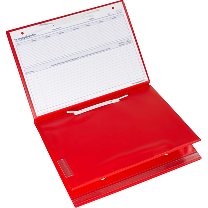 Artikelbild 2 für BOI Patienten-Dokumentationsmappe Professional-Line PLUS DIN A4 rot, 1 St., Artikelnummer 667024