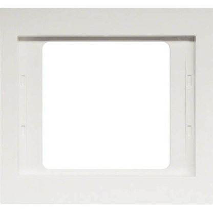 Artikelbild für BERKER 1-fach Steckdosenrahmen weiß 8,7 x 8,1 cm, 1 St., Artikelnummer 176109
