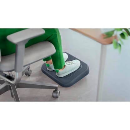Artikelbild 3 für LEITZ Fußstütze Ergo grau Kunststoff, Artikelnummer 401469