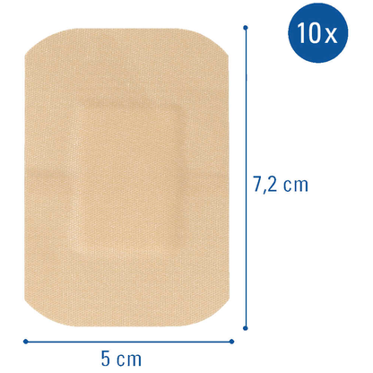 Artikelbild 10 für FIRST AID ONLY® Pflaster Industrie/Handel P-10023 beige, weiß 13,2 x 20,78 cm, 100 St., Artikelnummer 314391
