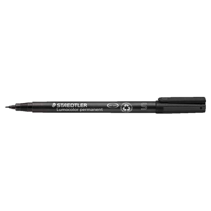 Artikelbild für STAEDTLER Lumocolor Folienstifte schwarz 0,4 mm permanent, 10 St., Artikelnummer 147561