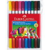 Artikelbild 1 für FABER-CASTELL Filzstifte farbsortiert, 10 St., Artikelnummer 331538