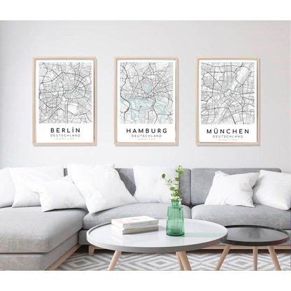 Artikelbild 2 für LUMA Poster-Set Stadtplan, Karton, Artikelnummer 114896