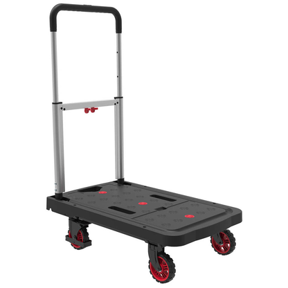 Artikelbild für pavo Transportwagen schwarz 67,5 x 92,5 x 40,5 cm bis 137,0 kg, Artikelnummer 557987