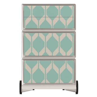 Artikelbild 3 für PAPERFLOW easyBox Vintage Rollcontainer weiß, bunt 60875 4 Auszüge 39,0 x 43,6 x 64,2 cm, Artikelnummer 215489