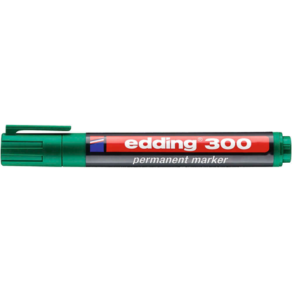 Artikelbild 3 für edding 300 Permanentmarker grün 1,5 - 3,0 mm, 1 St., Artikelnummer 135463