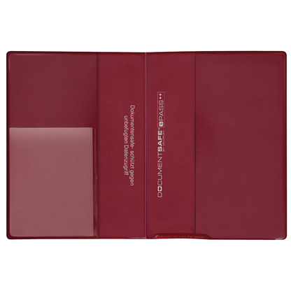 Artikelbild 3 für VELOFLEX Dokumentenhülle Document Safe®ePass Schutzhülle rot 10,0 x 13,5 cm, 1 St., Artikelnummer 246905