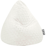 Artikelbild 1 für SITTING POINT FLUFFY HEARTS XL Sitzsack weiß, Artikelnummer 589059