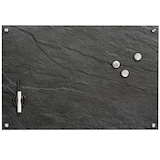 Artikelbild 1 für Zeller Glas-Magnettafel 60,0 x 40,0 cm Schiefer anthrazit, Artikelnummer 581967