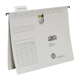 Artikelbild 1 für dots Hängehefter Karton lichtgrau DIN A4 1x kaufmännische Heftung, 50 St., Artikelnummer 538488