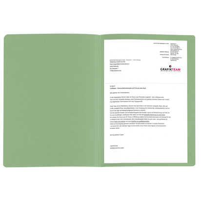 Artikelbild 3 für bene Aktendeckel DIN A4 grün, 25 St., Artikelnummer 600627