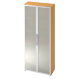 Artikelbild 1 für HAMMERBACHER Altus Vitrine buche 4 Fachböden, Artikelnummer 965996