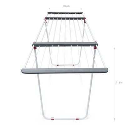 Artikelbild 2 für relaxdays Wäscheständer weiß, grau, 1 St., Artikelnummer 360853