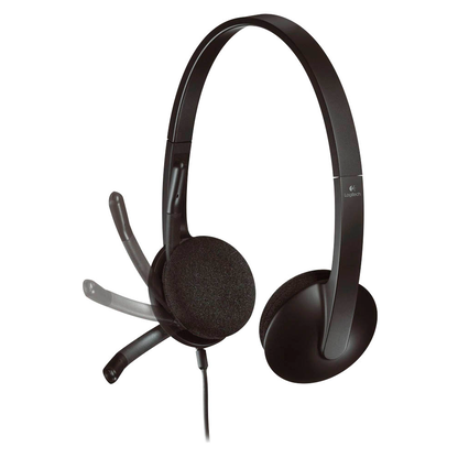 Artikelbild 2 für Logitech H340 USB-Headset schwarz, Artikelnummer 486528