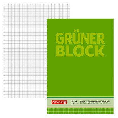 Artikelbild für BRUNNEN Briefblock DIN A4 kariert, 1 St., Artikelnummer 683049