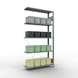 Artikelbild 1 für SCHULTE Anbau-Schwerlastregal 12755-130 silber 130,0 x 50,0 x 200,0 cm, Artikelnummer 743948