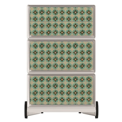 Artikelbild 3 für PAPERFLOW easyBox Vintage Rollcontainer weiß, bunt 60891 4 Auszüge 39,0 x 43,6 x 64,2 cm, Artikelnummer 214707