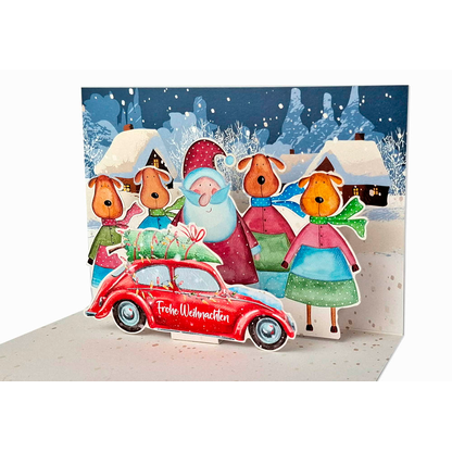 Artikelbild 5 für LUMA Weihnachtskarte Frohe Weihnachten LU POPUP 05 bunt, 1 St., Artikelnummer 716157